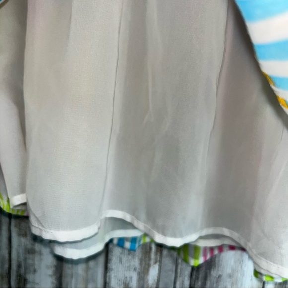 Michelle McDowell Colorful Tiered Mini Skirt - Picture 3 of 4